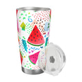 Watercolor Watermelon 20oz Car Water Bottles Thermoses Cold Water Bottles Coffee Mugs