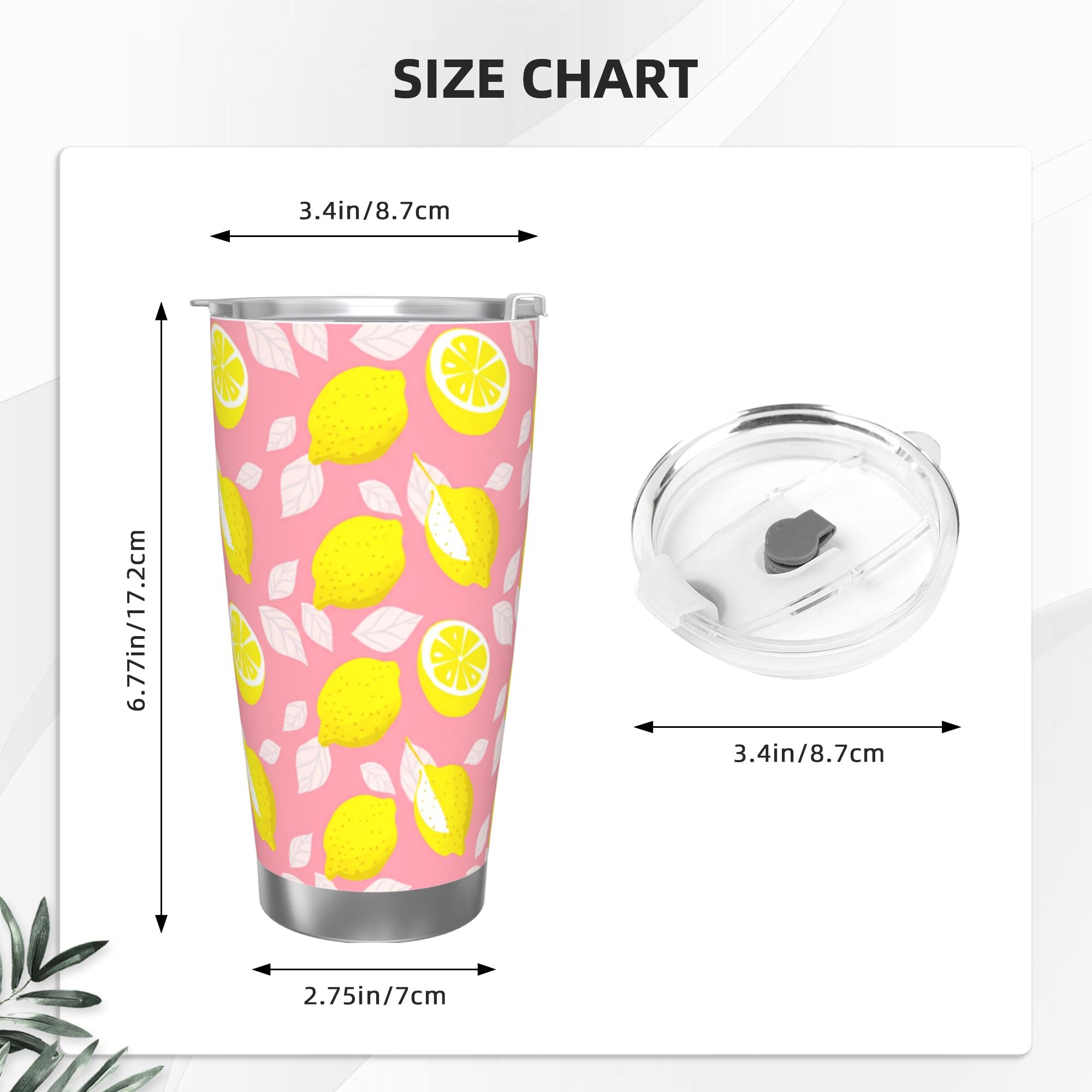 Yellow Suns 20oz Car Water Bottles Thermoses Cold Water Bottles Coffee Mugs