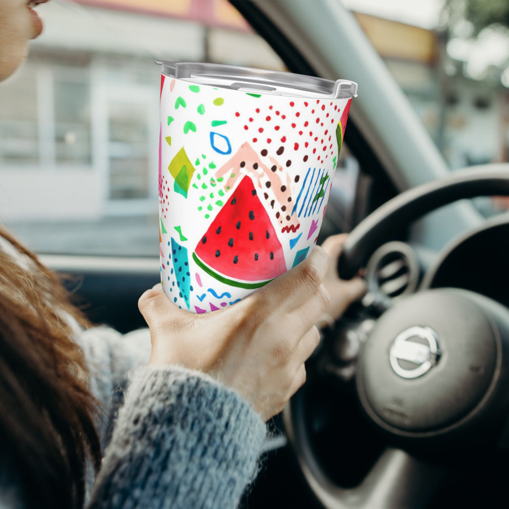 Watercolor Watermelon 20oz Car Water Bottles Thermoses Cold Water Bottles Coffee Mugs