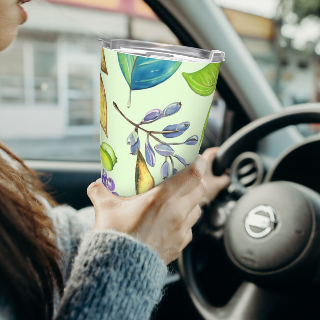 Watercolor Leaves 20oz Car Water Bottles Thermoses Cold Water Bottles Coffee Mugs